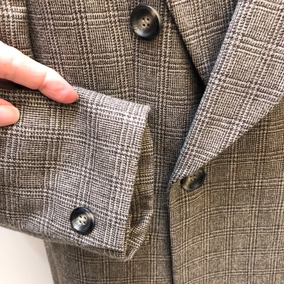 Jones New York Blazer Double breasted 8 petite made in USA beautiful! 100% wool - Picture 4 of 10